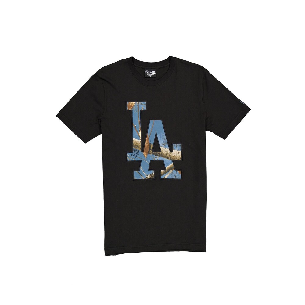 New Era Los Angeles Dodgers Black Realtree T-Shirt - Size L